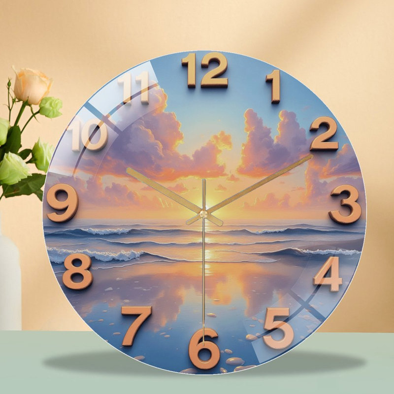 Horloge murale 12 po