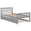 Lit simple avec lit gigogne-107084912