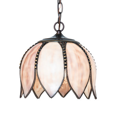10" Wide Tulip Mini Pendant