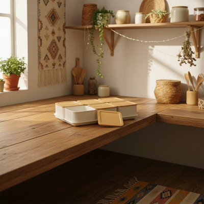 Canister Set With A Serving Tray (7-Piece)