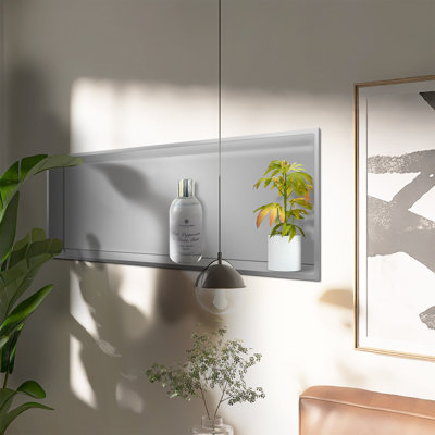 24 po X P 12 po H x 4 po D Niche de douche en acier inoxydable pour mur de salle de bain