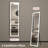  60"x16" LED Full Length Mirror with Lights, Black Frame, Shatterproof Tempered Glass, Dimming & Memory Function, Full Body Floor Standing Mirror for Bedroom, Living Room, Dressing Room-1888842536