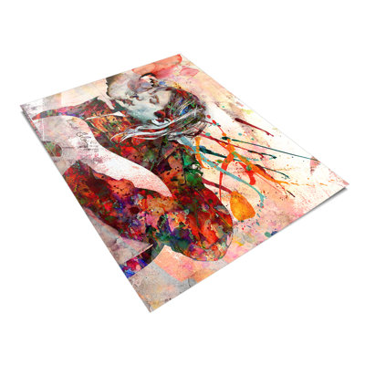 Kurt Cobain - Nirvana - «Teen Spirit» - peinture sans cadre