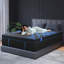 Matelas hybride mi-ferme de 35,5 cm (14 po) avec mousse à mémoire de forme gel rafraîchissant et ressorts ensachés, matelas en boîte-194629349-194010955