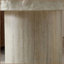 Table basse ronde en fibre de verre