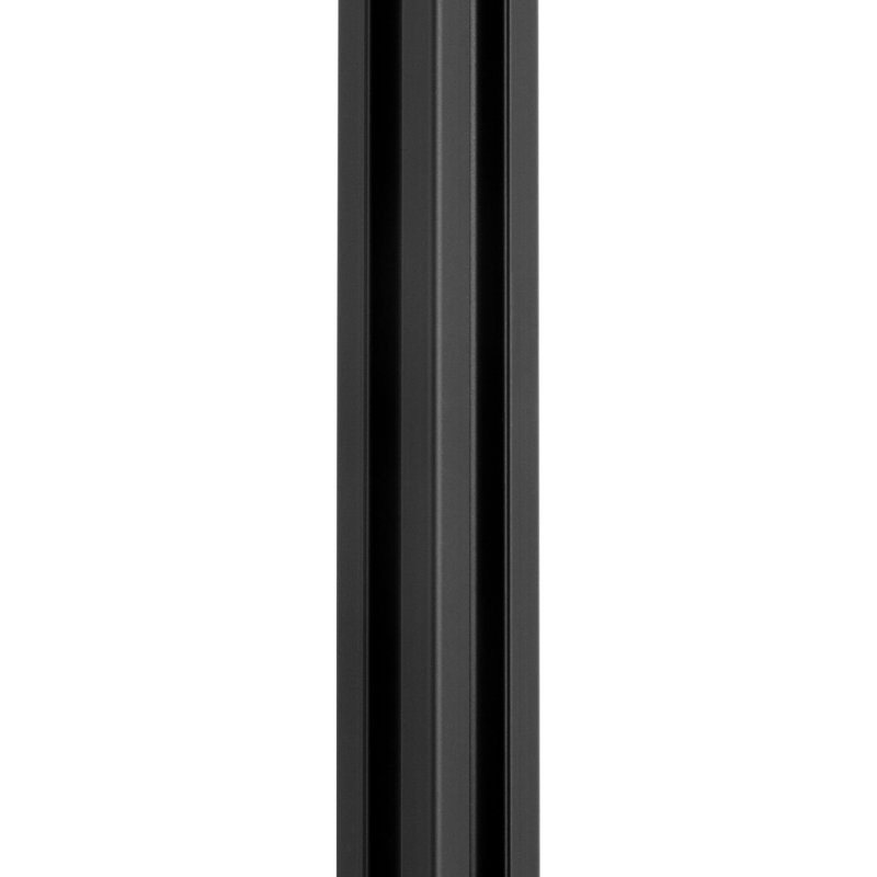 Black T Slot Aluminum Extrusion for 3D Printer and CNC