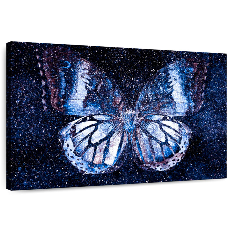 Cosmic Butterfly, 8" H x 12" W