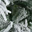 Regular (Full) Artificial Christmas Tree with White; Green Needles-638125803