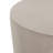Outdoor MGO Round With U-Shape Side Table, Light Grey