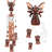 Delmoral Metal Animals Wind Chime