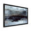 «Blue Meets Beige Abstract Art II», reproduction d'art sur toile-979815888-979815889