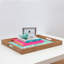 Plateau de table repose-pieds/café en peluche-14071568