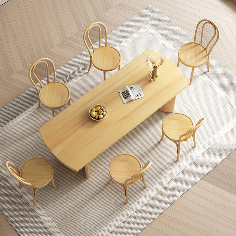Table de salle à manger Simple, L 31,5 po x L 70,9 po, Naturel