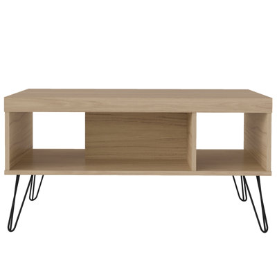 Bureen Four Leg Coffee Table with Storage
