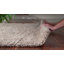 Tapis taupe touffeté et fabriqué à la main Assar-23564273