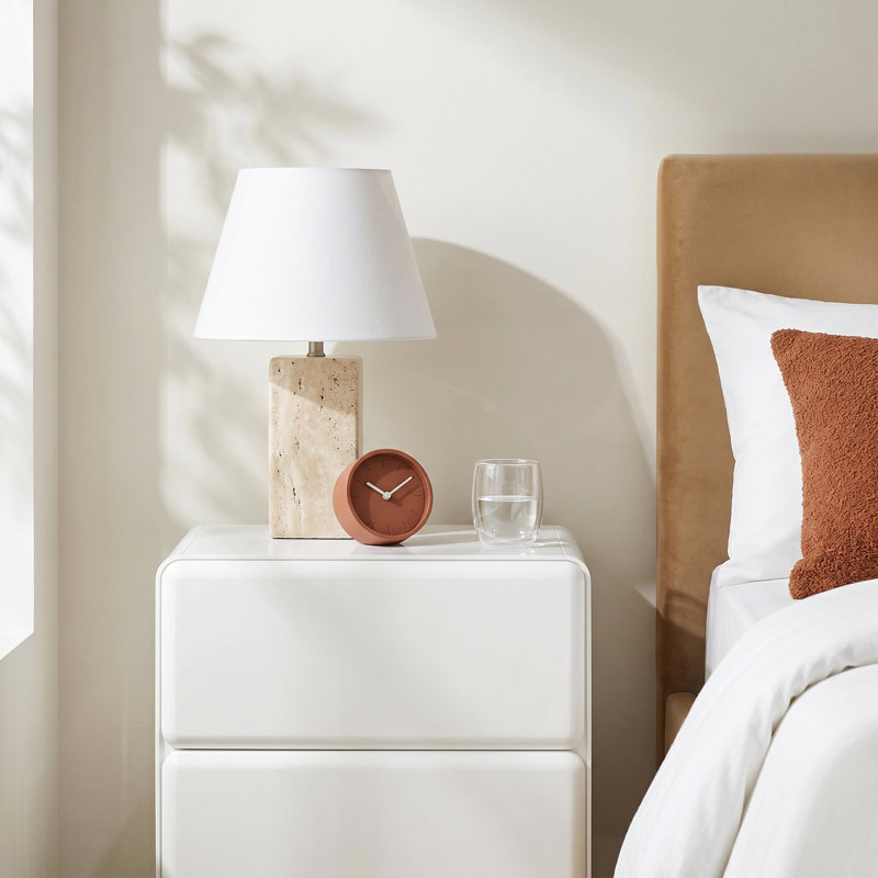 Liviana 22'' W Solid Wood Nightstand, White