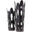 Vase en aluminium avec corps en fusion-529574515