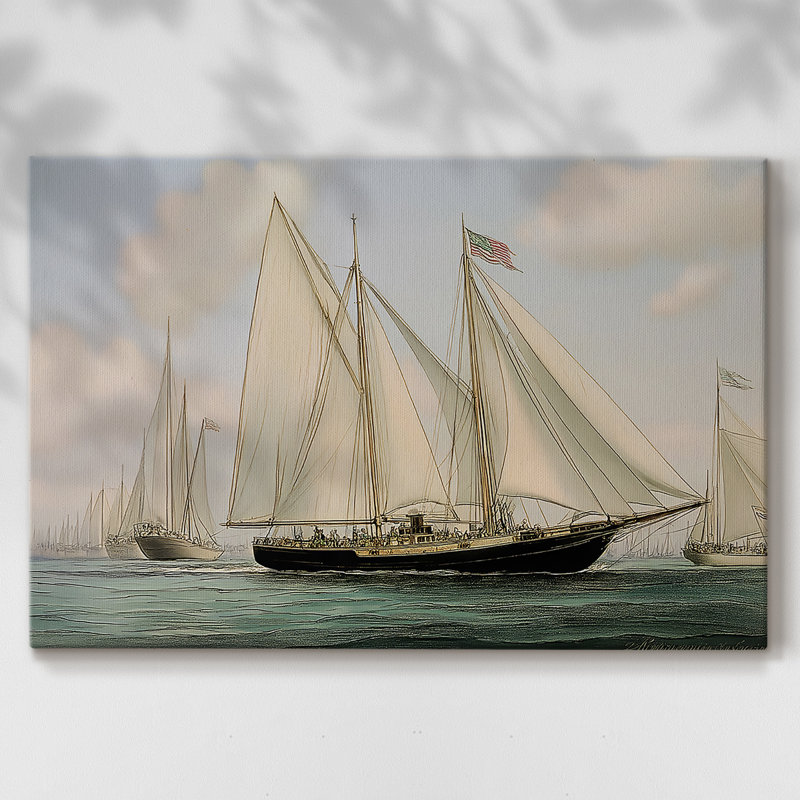 Série Nautical-CLXII - Cavas enveloppés de galerie, 40 x 60