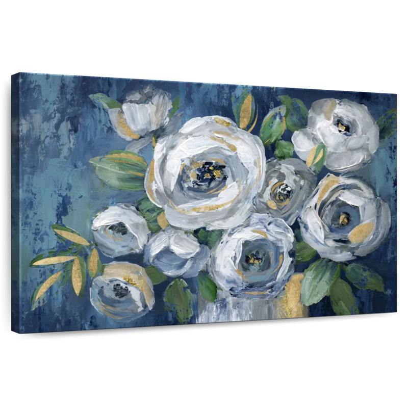 Harnek Indigo Touch of Gold, H 20 po x l 30 po