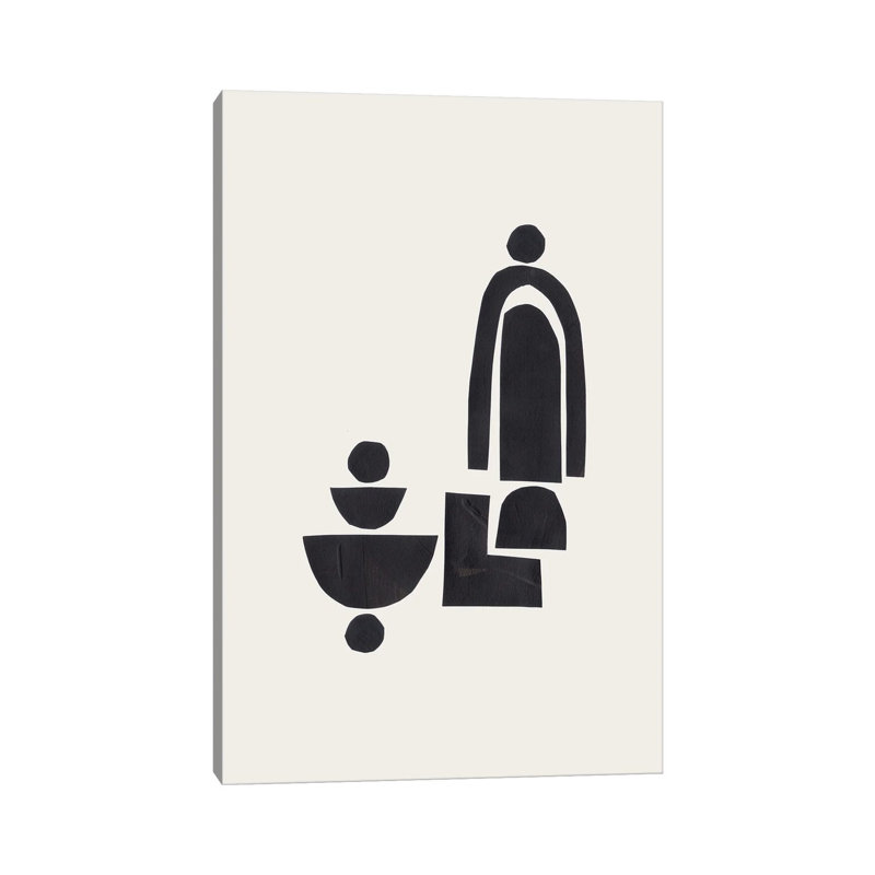 Mother & Child by EnShape - Wrapped Canvas Print, 20.32 cm H x 30.48 cm W