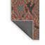 Tapis rouge/bleu/gris à motifs Archstone-1129819653
