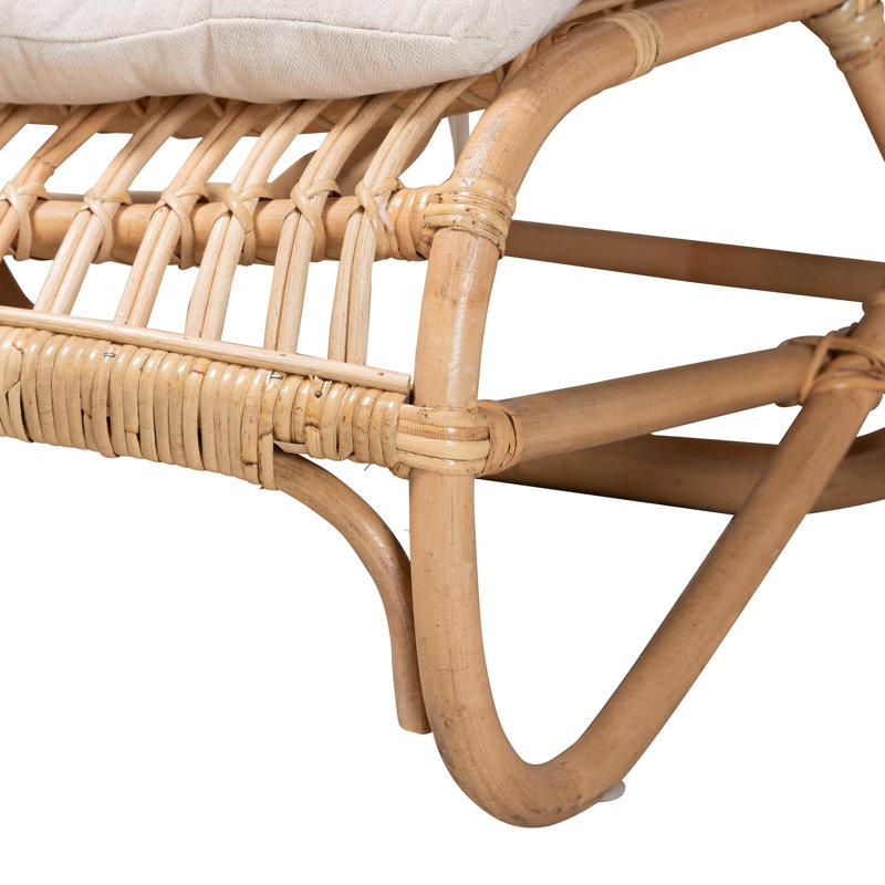 Chaise longue rembourrée Brayston