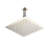 Ceiling Mounted Shower In Brushed Nickel Finish - 12" Head & Handheld Natural Rainfall Sensation Self-cleaning Nozzle Suits All Ordinary Arms Conforms To American Standard Pipe Aggregate And Mimicry-118625519