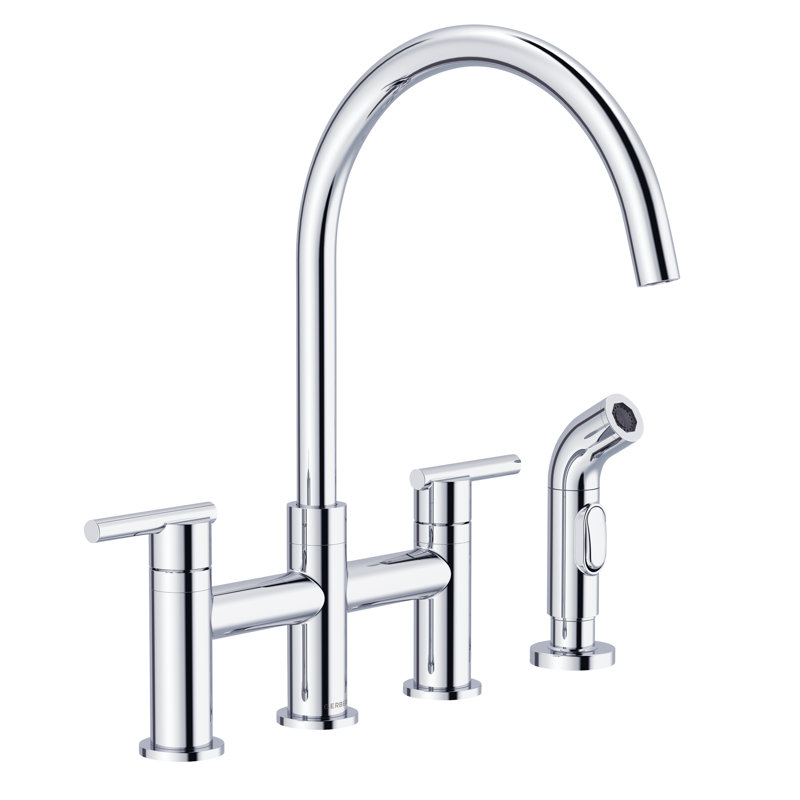 Parma Bridge Faucet, Chrome