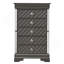 Coffre Verona G6702-CH, noir métallique-777616635