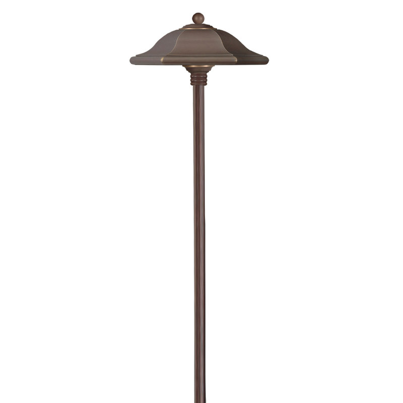 Monticello Copper Bronze LED Pathway Light with T5 Bulb