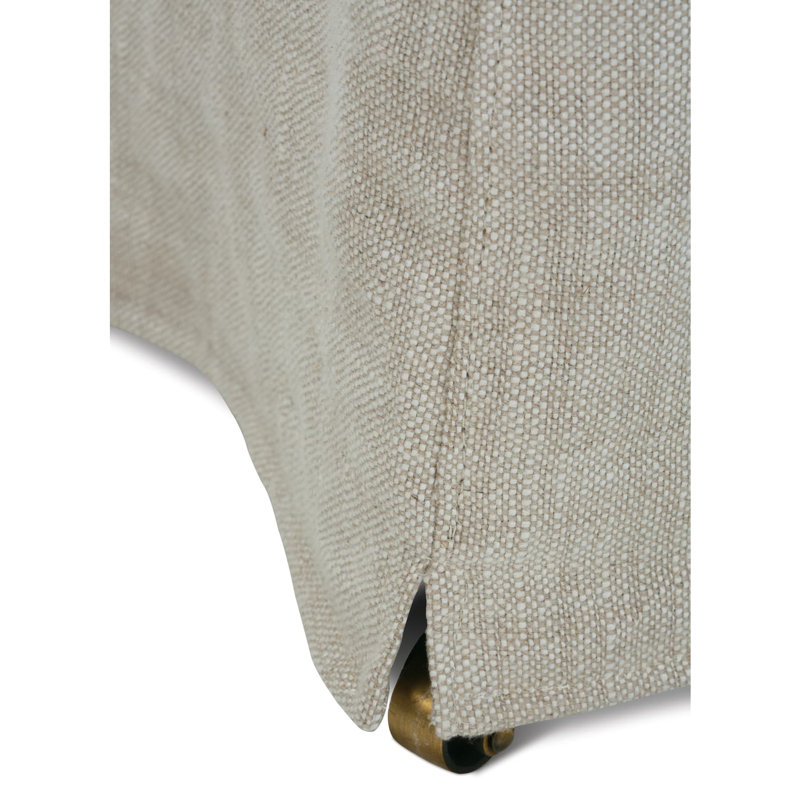 Natural Finch Slipcovered Dining Chair