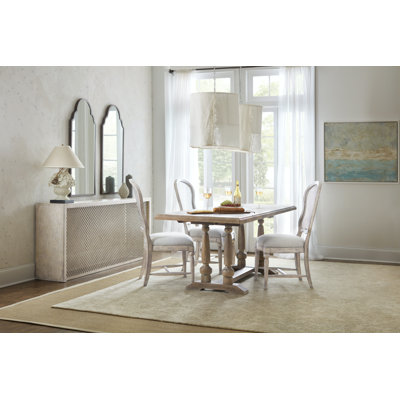Boheme - Person Extendable Double Pedestal Dining Set