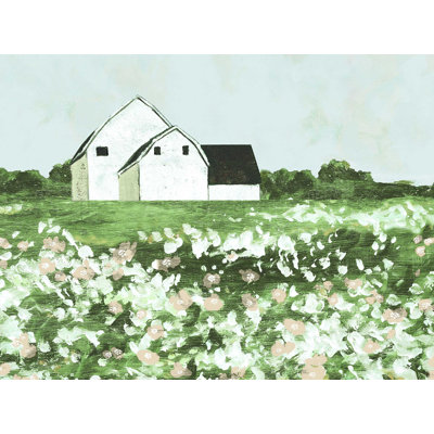 " Sage Barn Flower Field "