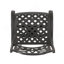 Tabouret pivotant en fonte d'aluminium