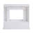 Lirrington Stainless Steel Touch Screen Electric Fireplace