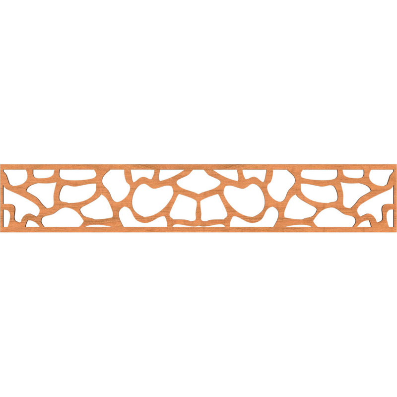 Moulure Rochester, Cerisier, H 8 po x l 46,625 po x P 0,25 po