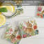 Ensemble de 4 sous-verres Garden Bunnies