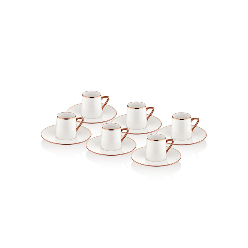 Ensemble de 6 tasses à café Adagio