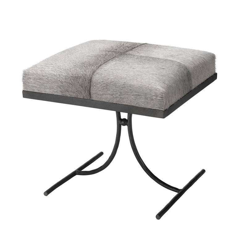 Kai Leather Accent Stool