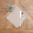 Hemstitch Solid Tan Glass Napkin Set of 6-512350916