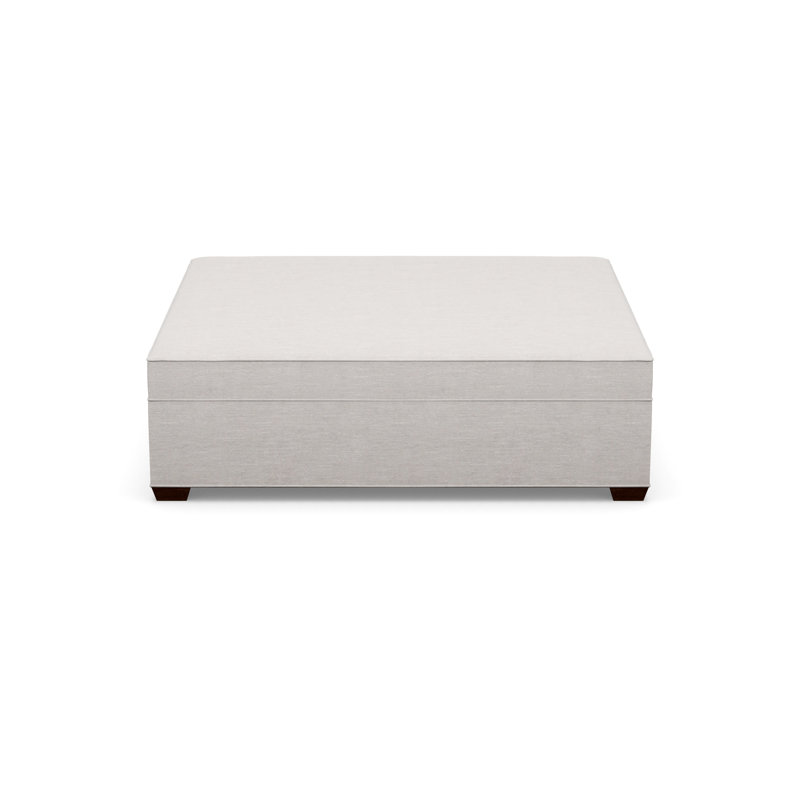 Square Ottoman, Walnut, 9637-82