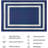 Aine Super Lightweight Plastic Bordered Navy Indoor/Outdoor Mat/Area Rug-14811578