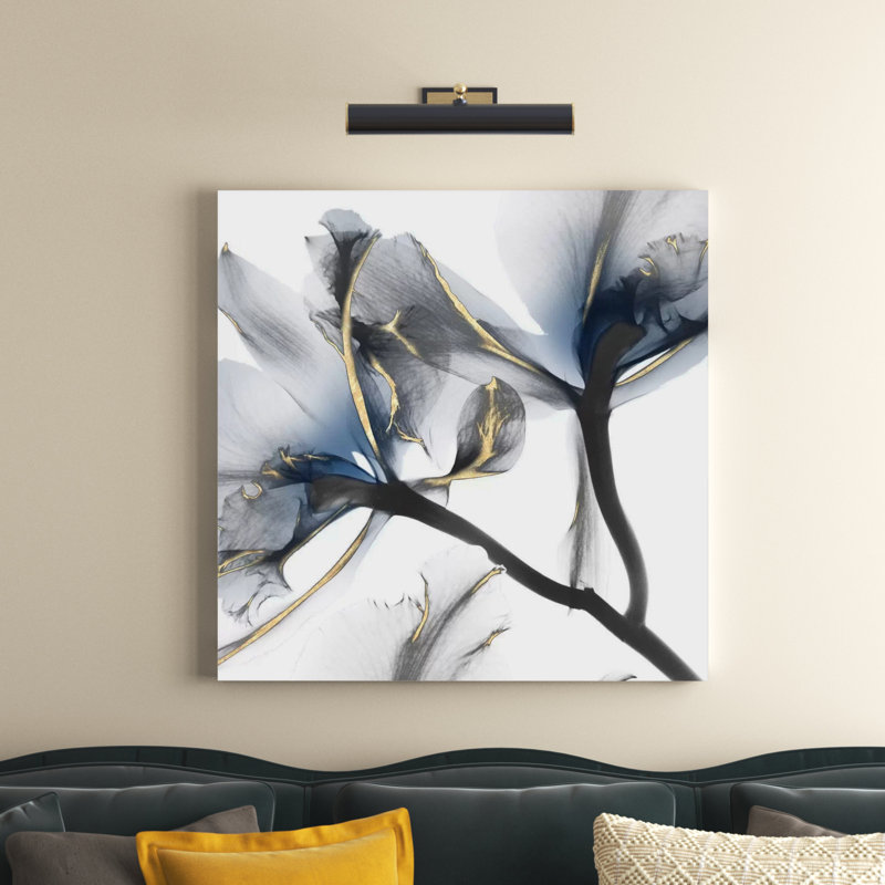 «Lustre Cyclamen II», impression sur toile, H 37 po x l 37 po x P 1,5 po, Toile tendue, Sans cadre