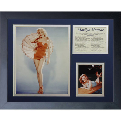 Memorabili encadrée swimsuit Marilyn Monroe