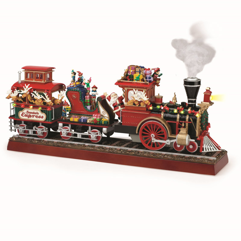 Heirloom 16.75" Animated Santa's Express