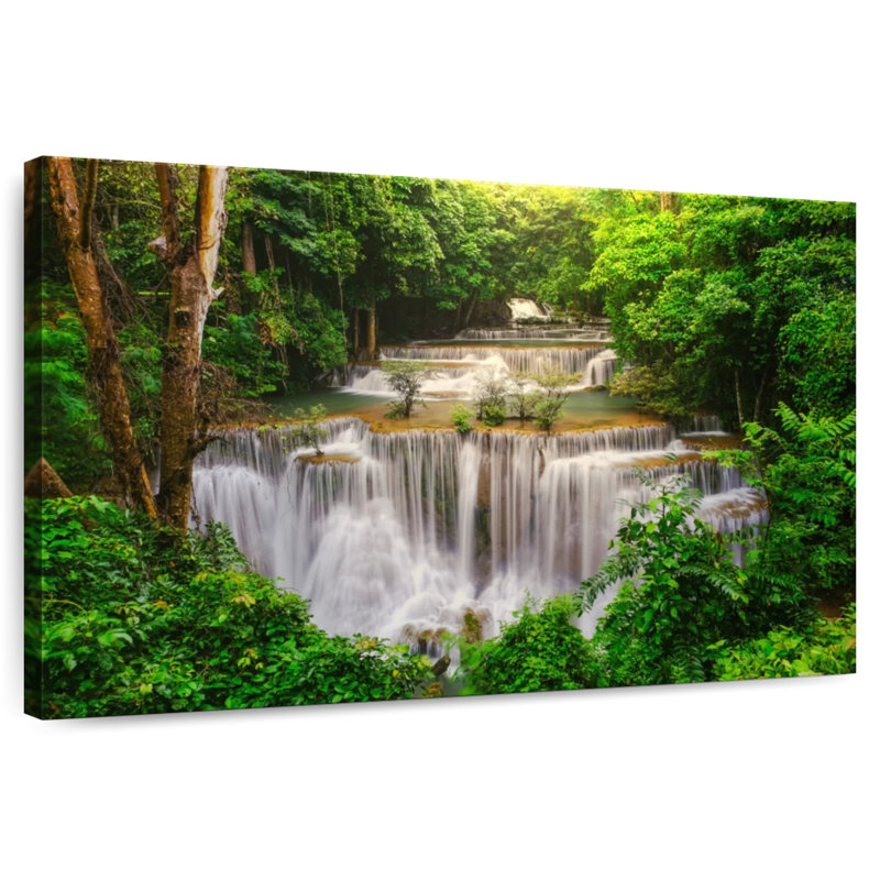 Alvord éblouissante cascade Huai Mae Khamin, H 20 po x l 30 po