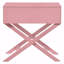 Charming Pink Nightstand For Modern Spaces-319040764