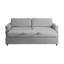 Carolena 90.9'' Queen Slipcovered Rolled Arm Convertible Sofa Sleeper