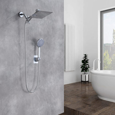 Rain Dual Shower Head 2.5 GPM GPM