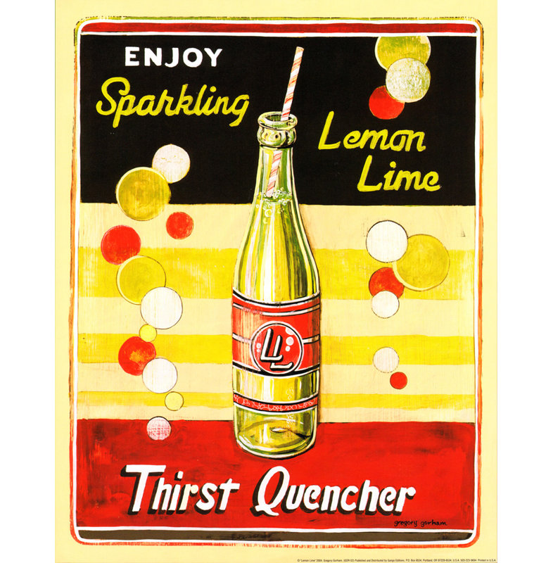 Lemon Lime, 24" H x 19" W